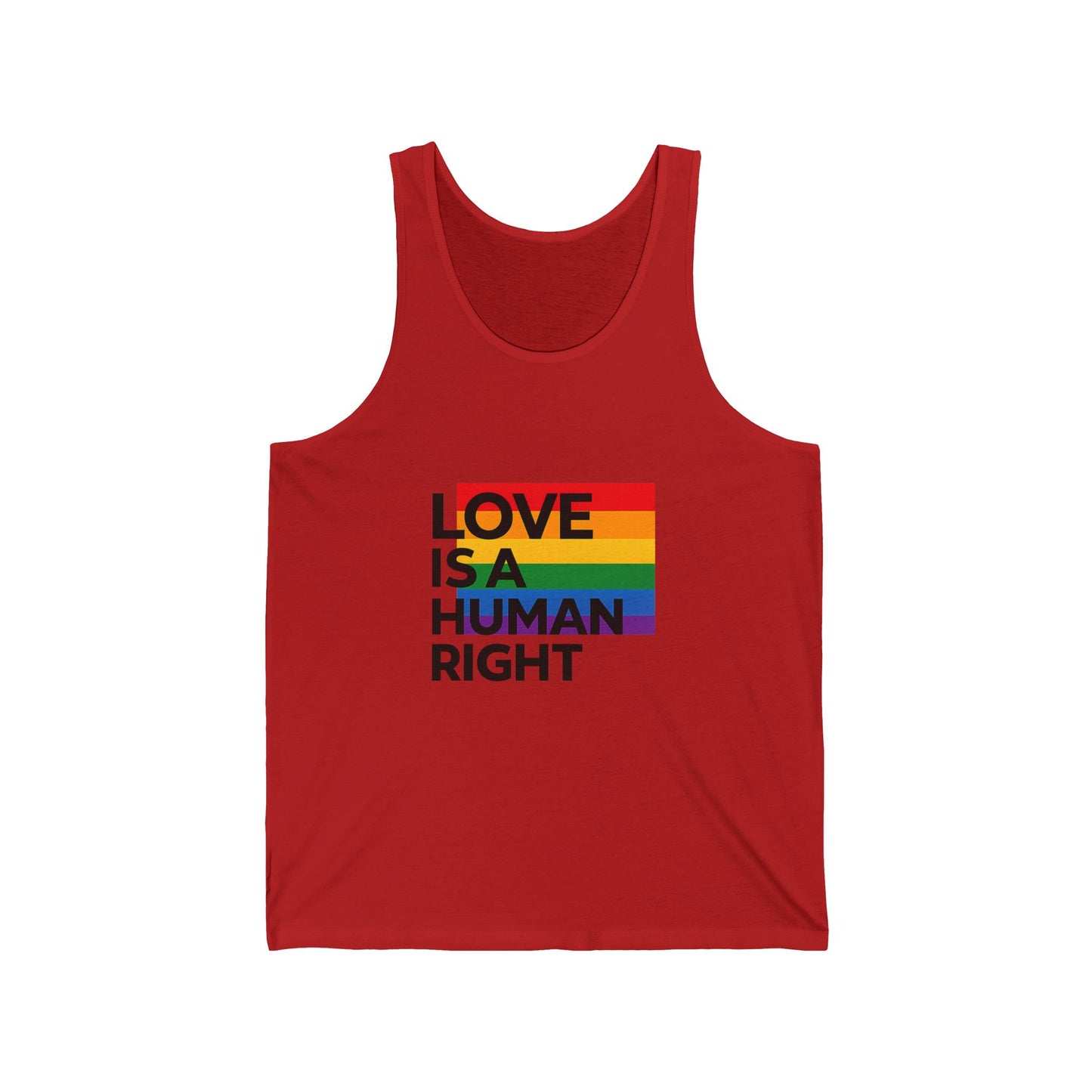 Love Is A Human Right - Tank Top