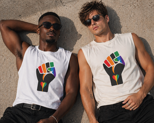 Camiseta sin mangas Pride Power Fist - Grande