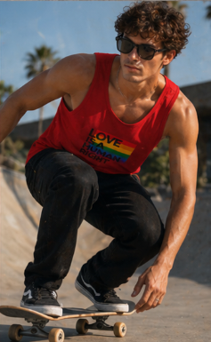 Love Is A Human Right - Tank Top