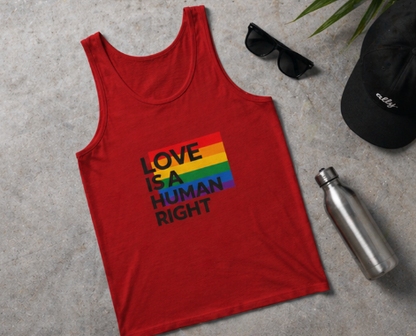 Love Is A Human Right - Tank Top