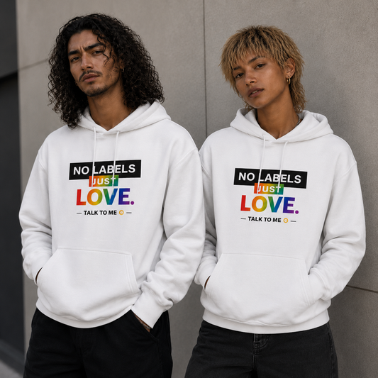 No Labels Just Love - Sprich mit mir - Hoodie