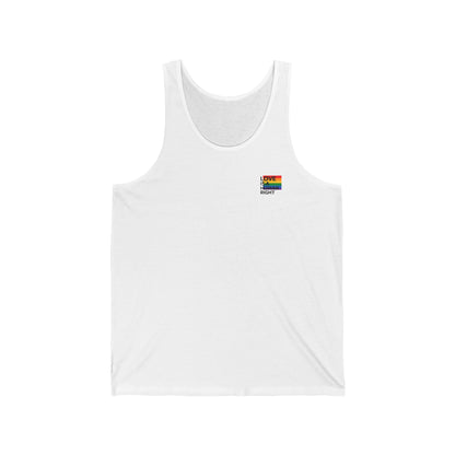 Love Is A Human Right Tank Top - Minimal